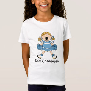 Schattigee 100 procent cheerleader - Blond T-shirt