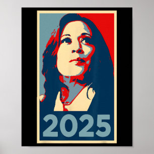 Schattigee 2025 Inhuldiging Kamala Harris Obama Po Poster