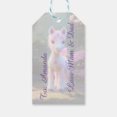 Schattigee 3D Spirit Pony 10 Cadeaulabel (Achterkant)