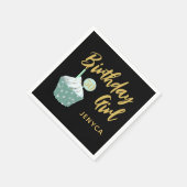 Schattigee 50e verjaardag Cupcake Party servetten (Hoek)