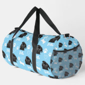 Schattigee Aangepaste Liefde Paw Print Hondenliefh Plunjezak (Rechterhoek)