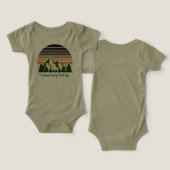 Schattigee aangepaste roadtrip Forest Sunset (Ontwerp Voorkant & Achterkant)