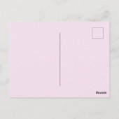 Schattigee aanpasbare strandoctopus briefkaart (Achterkant)