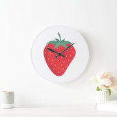 Schattigee aardbei wandklok grote klok (Huis)