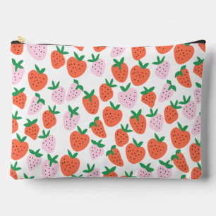 Schattigee Aardbeien Cosmetische Zak Etui