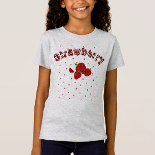 Schattigee aardbeien zomer Kinder meisjes T-shirt