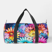 Schattigee Abstracte Daisy Flower Art Plunjezak (Achterkant)