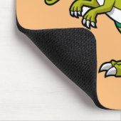 Schattigee afbeelding van een lachende spinosaurus muismat (Hoek)