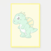 Schattigee afbeelding van een spinosaurus. post-it® notes (Voorkant)