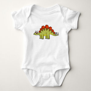 Schattigee afbeelding van een Stegosaurus dinosaur Romper