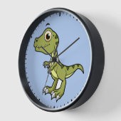 Schattigee afbeelding van een Tyrannosaurus rex. (Hoek)