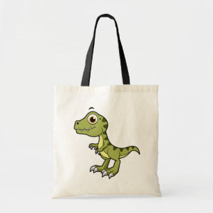 Schattigee afbeelding van een Tyrannosaurus rex. Tote Bag