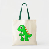 Schattigee afbeelding van Tyrannosaurus rex. Tote Bag (Voorkant)