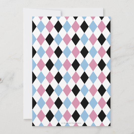 Schattigee Alice in Wonderland Verjaardagsthee Par Kaart (Achterkant)