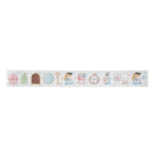 Schattigee Alice in Wonderland White Rabbit Lint (Voorkant)