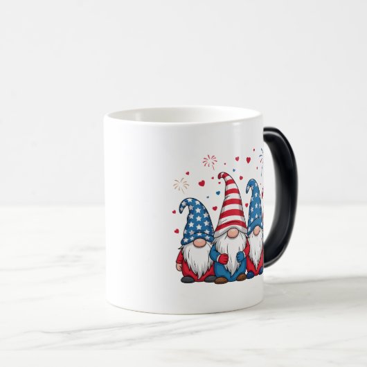 Schattigee Amerikaanse Gnomes Cartoon-68123 Magische Mok (Voorkant rechts)