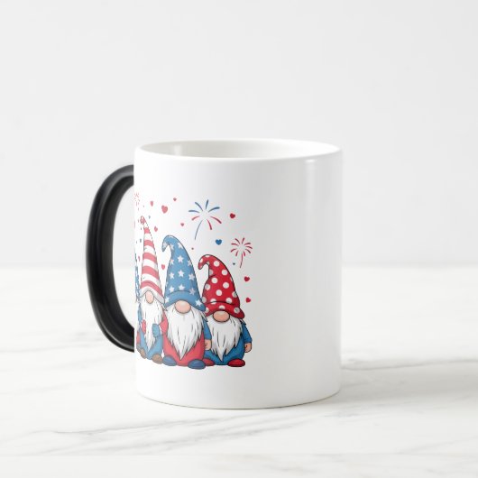 Schattigee Amerikaanse Gnomes Cartoon-68123 Magische Mok (Voorkant links)