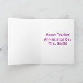 Schattigee Amusing Pun Koala Beer Teacher Kaart (Binnen)