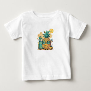 Schattigee Ananas Baby Bodysuit – Tropical Summer 