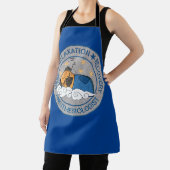 Schattigee Anesthesie / CRNA Rust Relax Herstel Schort (Insitu)