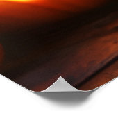 Schattigee animatie meisje. spookhuis poster (Hoek)