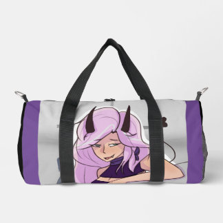 Schattigee Anime Demon Meisje Karakter Duffel Bag Plunjezak