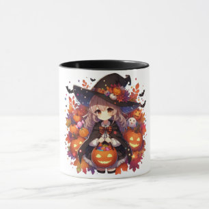 Schattigee, anime Halloween heks Mok