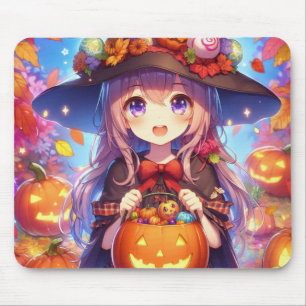 Schattigee anime Halloween Witch Muismat