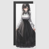 Schattigee Anime Maid (Voorkant / Achterkant)