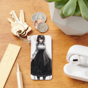 Schattigee Anime Maid Sleutelhanger