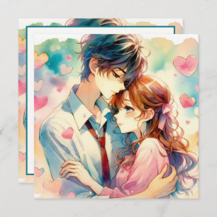 Schattigee anime thema Valentijnsdag