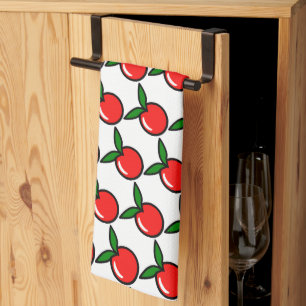 Schattigee Apple Cherry Red Fruit Fun Keuken Carto Theedoek