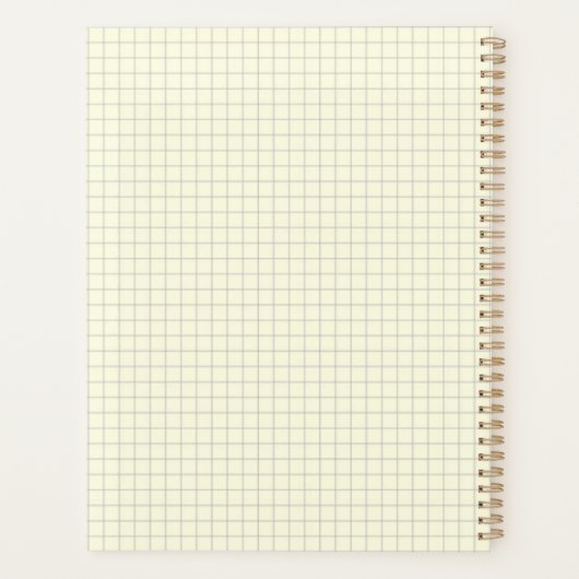 Schattigee Apple Teacher's Planner (Achterkant)