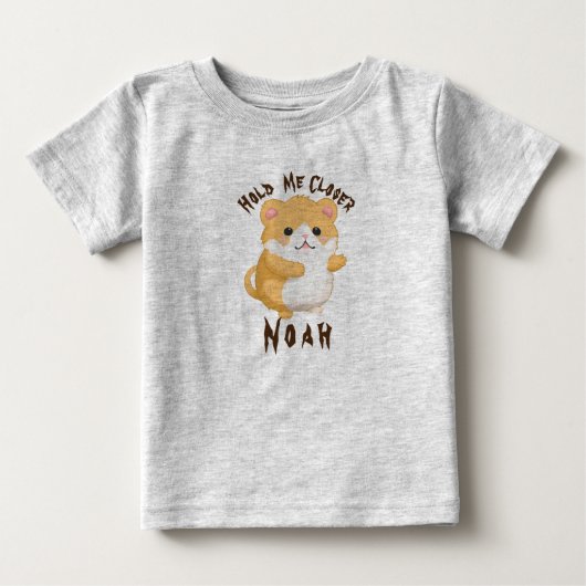 Schattigee Aquarel Hamster Houd me Dichter Custom (Voorkant)