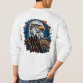 Schattigee arend t-shirt (Achterkant)