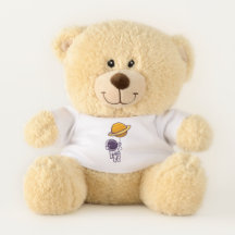 Schattigee astronaut met planeetballon