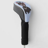 Schattigee Australische Tasmaanse duivel Golfheadcover (Schuin)