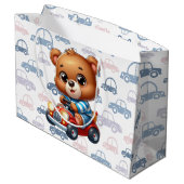 Schattigee auto's groot cadeauzakje (Achterkant Gekanteld)