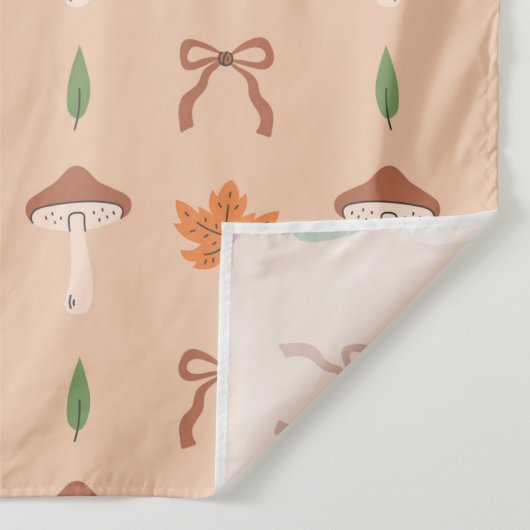 Schattigee Autumn Bow Pattern Tapestry Wandkleed (Detail)