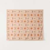 Schattigee Autumn Bow Pattern Tapestry Wandkleed (Voorkant (horizontaal))