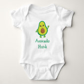 Schattigee avocado Hunk Trendy Romper (Voorkant)