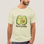 Schattigee Avocado Knuffel T-Shirt – Grappige Kopp (Voorkant)