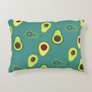 Schattigee Avocado slice zomer Groene gradiënt Pat Accent Kussen