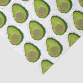 Schattigee avocado-Waterverf Tissuepapier (Detail)