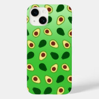 Schattigee Avocado's slice zomergroene gradiënt Pa