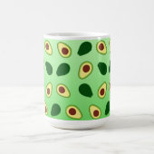 Schattigee Avocado's slice zomergroene gradiënt Pa Koffiemok (Center)