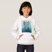 Schattigee Axolotl Kawaii Chibi Hoodie (Voorkant volledig)