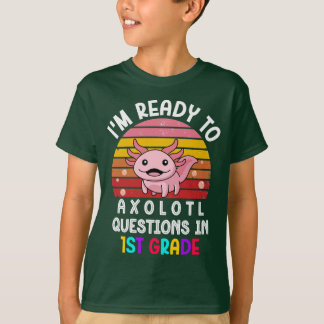 Schattigee Axolotl School, 1e klas Terug naar scho T-shirt