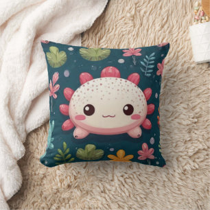 Schattigee Axolotl Unieke Print Kussen