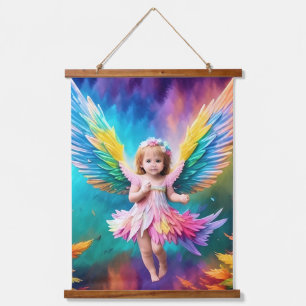 Schattigee Baby Angel Wings Art-38424 Hangend Wandkleed
